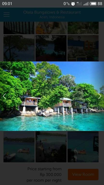 Olala Cafe & Bungalows Sabang  Eksteriør billede